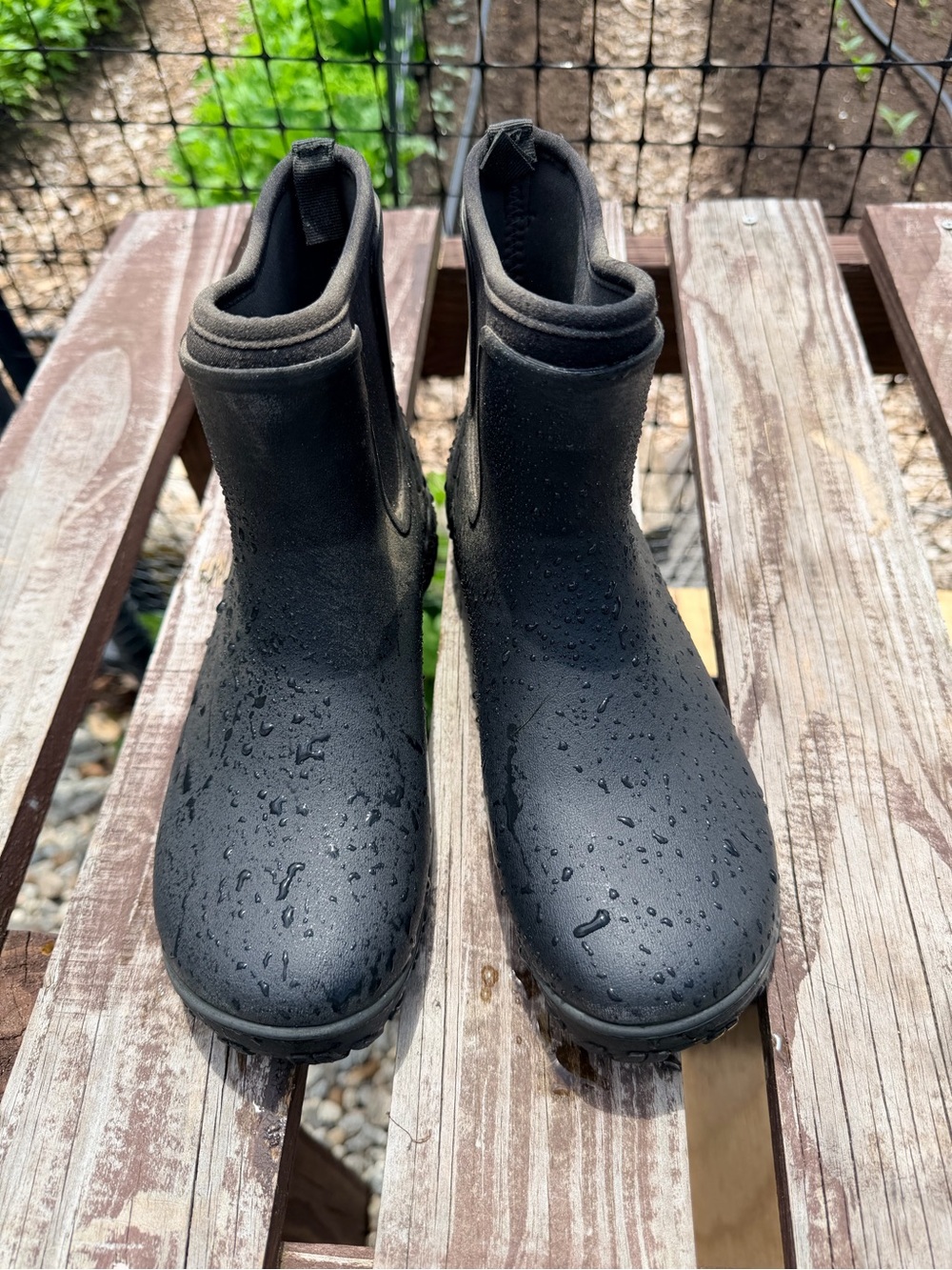 Bogs Women's Black Waterproof Winter Rain Boots